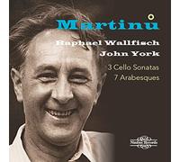 Raphael Wallfisch (cello) - 3 Sonates pour Violoncelle et 7 Arabesques