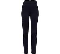 Raphaela by Brax Lillyth Chic Cosy Sensation Jersey Pantalón de Vestir, Marine, 38W x 32L para Mujer