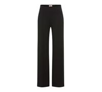 Raphaela by Brax Lillyth Flared Fine Jersey - Pantalón clásico para Mujer, 02 Black, 32W / 30L
