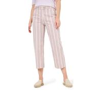 Raphaela by Brax Lorella Culotte Multicolor Seersucker Pantalón de Vestir, Rosa Claro, 27W x 30L para Mujer