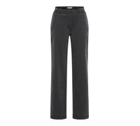 Raphaela by Brax Pam Flared Soft Tencel Denim Jeans, 08 Anthra, 27W / 32L Mujeres