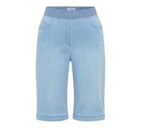 Raphaela by Brax Pamina Bermuda Denim, 29 Bleached Light Blueslightlyuse, 29W / 32L para Mujer