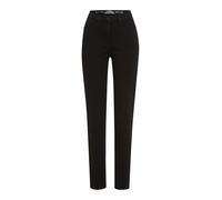 Raphaela by Brax Patti Straight Invisible Shape, New Authentic Denim Slim Jeans, Negro, 27W x 32L
