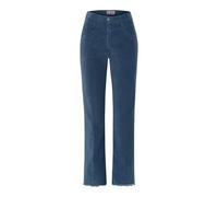 Raphalea by Brax Laura Kick 6/8 Pantalón, Azul Ahumado, 29W x 32L para Mujer