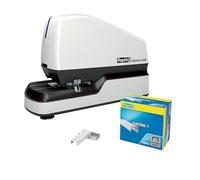 Rapid 2102355 - Grapadora Eléctrica Contactless Optima 60E, Grapadora Automática Profesional para Oficina, Diseño Resistente, 5.000 Grapas Incluidas, Blanca, 60 Hojas
