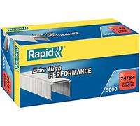 RAPID 24860100 - Caja 5000 grapas 24/8+ mm Super Strong galvanizada