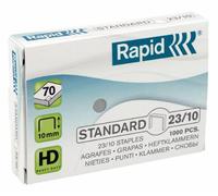 RAPID 24869300 - Caja 1000 grapas 23/10 mm Standard galvanizada