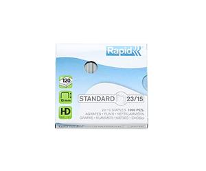 RAPID 24869600 - Caja 1000 grapas 23/15 mm Standard galvanizada