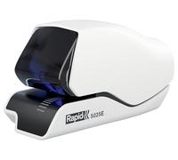 RAPID 25095200 - Grapadora eléctrica con tecnología Flat-Clinch modelo 5025E color blanco