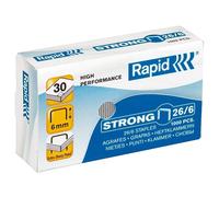 Rapid 26/6 grapas estándar galvanizadas (1000 unidades)