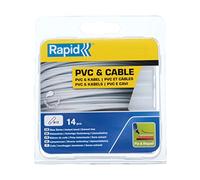 Rapid, 40107358, PVC/Cable, 125g, Set de 14 Piezas