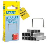 RAPID 40109503 40109503 - Grapa 53/8 mm. G 1.08M Blíster, Plateado, 8 mm, Set de 1080 Piezas