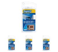 Rapid 40109551 40109551-Grapa 970/10mm. G 0.9M Blíster, Plateado (Paquete de 4)