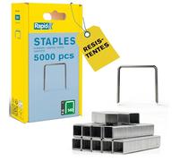 Rapid Caja de grapas N.º140 Corona plana – Acero galvanizado 10 mm – 5.000 grapas