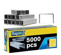 Rapid 5000 Grapas Finas n.13/6, Acero Galvanizado, para Tapicería