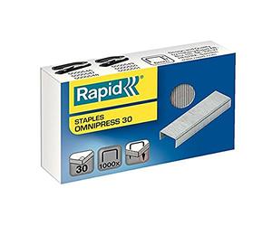 RAPID 5000559 - Caja 1000 grapas Omnipress 30 galvanizada