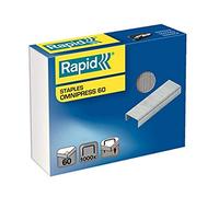 Rapid Grapas Omnipress 60 — Caja 1000 — Galvanizadas