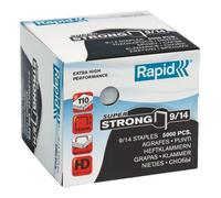 Rapid 9/14 Grapas superfuertes galvanizadas (5000 unidades)