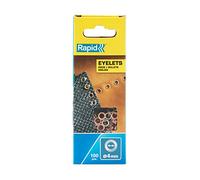 Rapid 5000409 Lot de 100 oeillets 4 mm