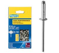 Rapid Remaches 5001433 – Caja 500 Ø4x10 mm – Alto rendimiento