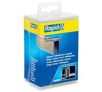 Rapid Caja de Grapas de Corona Estrecha para Suelos y Paneles de Madera N.º606 de Acero Galvanizado, 12 mm - 3.600 Grapas