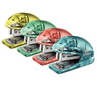 Rapid Esselte Grapadora Pequeña, Carga Superior, Hasta 10 Hojas, Quita Grapas Integrado, Pequeña, Hogar, Escuela y Oficina, Grapas Incluidas, Gama Colour'Breeze, Colores Variados, 5001328