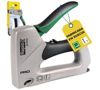 Rapid Graffatrice ALU840 PRO 2-in-1 per Graffe n.140 e Chiodini n.8 | Dotata di Impugnatura Ergonomica, Parti Interne in Acciaio e Regolatore di Forza a 2 Fasi