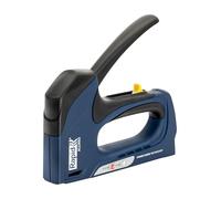 Rapid Grapadora Dual Profesional ALU953 para Grapas No. 53 y Clavos No. 8, Grapadora Manual con 3 Posiciones Ajustables, Tecnología Powercurve y Gatillo Ergonómico (5001678)