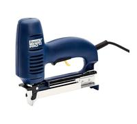 Rapid PRO R553 Grapadora Eléctrica Ajustable con Placa Frontal Extraíble y Estuche Protector para Madera, Cajas, Tela, Bricolaje y Manualidades para Grapas N.º 53 y Clavos N.º 8 Incluidos (10642912)