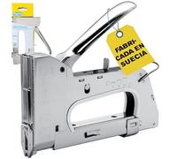 Rapid Grapadora Profesional Manual R28 PRO para Grapas No. 28, Grapadora de Cables con Gatillo Ergonómico, 3 Posiciones Ajustables, Mecanismo y Exterior de Acero, Fabricada en Suecia (5001672)