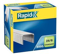 Rapid Grapas, 24/6 mm, galvanizado, 10 x 5000 unidades, 24859800