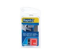 Rapid Paquete de 1080 Grapas N.53/12 para Tejido y Decoraciones en Acero INOX, Estructura de Hilo Fino, Longitud de Pierna 12 mm