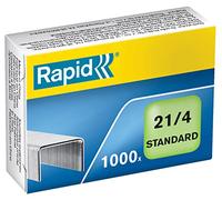 Rapid - Grapas metálicas Universales 21/4 - Paquete de 10 (10 x 1000 piezas)