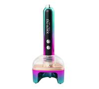 Rapid - Lima eléctrica de 35000 RPM con carga USB, múltiples accesorios, acción silenciosa, juego de manicura profesional, taladro ergonómico USB con accesorios