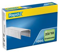 Rapid Grapas galvanizadas estándar 23/10 – Lote 3 cajas de 1000 unidades