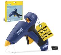 Rapid CG270 Pistola de cola termofusible inalámbrica para barras de cola de 12 mm, Salida de 350 g/h, Calentamiento en 3 min, Proyectos de manualidades y bricolaje, Diseño ergonómico