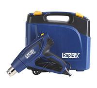 Rapid Pistola de Aire Caliente R2000, Potencia 2000 W, Temperatura 60-350-650°C, Flujo de Aire 250-500 l/min, para Eliminar Pintura, Barniz y Adhesivos, Termorretracción, con Maletín