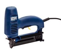 Rapid PRO R606 Elektrisk Häftpistol, Klammer Nr. 606, Dyckert Nr. 8 | Kraftfull häft- och spikpistol för professionellt bruk, säkerhetsspärr, avtagbar frontplåt