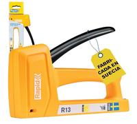 Rapid R13 Grapadora Grapas n.13 Mango Ergonómico Acero, Fabricada Suecia