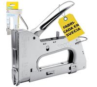 Rapid R36 PRO Grapadora Grapas n.7 y n.36, para Cables, Acero | Equipada con empuñadura ergonómica y componentes internos de acero, gatillo de fácil accionamiento