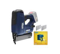 Rapid BNX50 Clavadora Eléctrica Inalámbrica de Clavos con Sistema 18V Power for All y con Luz LED para Bricolaje y para Clavos N.º 8 y con Disparo Simple o de Impacto, no Batería (5001501)