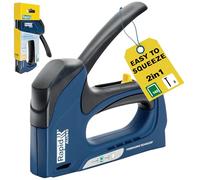 Rapid, Rapid ALU940 Grapadora de Mano para Grapas Nº 140, Ajuste de Potencia de 3 Grados, Mango Ergonómico, Tecnología Powercurve (5001692)