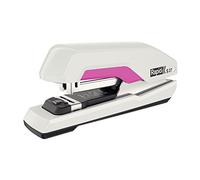 Rapid Supreme S27 Halfstrip Stapler (White/Pink)
