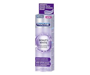 Rapid White Beauty White Pasta de dientes para 7 dientes más blancos, sin peróxido de hidrógeno, fórmula eficaz, 75 ml