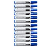 Rapiddry - Juego de 12 indicadores de poliestireno, juego de aceite, tóner, plan impermeable para múltiples escrituras y etiquetado de rostros, marcadores permanentes