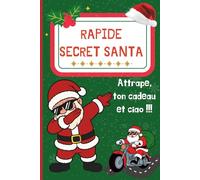 RAPIDE SECRET SANTA: Carnet de notes Reunion | Cadeau secret | Pour Collègue | Travail | Drole | Pour femme ou homme