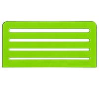 Rapidesign Plantilla de ayuda para letras, 1/8, 5/32, 3/16, 1/4 pulgadas, 1 cada uno (R925), verde