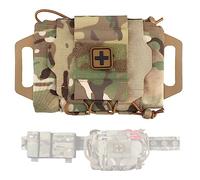 Rápido Despliegue IFAK Kits Táctica Militar Bolsa MOLLE Botiquín De Primeros Auxilios De Supervivencia Al Aire Libre De Caza De Emergencia Camping Senderismo Médico Bolsa (Color : CP)