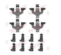 Rápido Freno Brake 109-0066 Set Accesorios Discos de Llanta Delant. para Audi VW