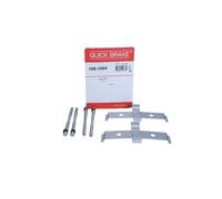 Rápido Freno Brake 109-1694 Set Accesorios Discos de Llanta Delant. para Renault
